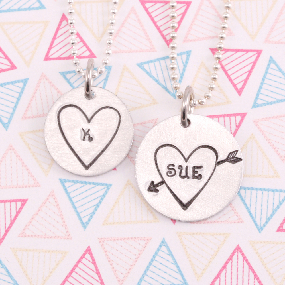 Metal Stamping Tools Heart Metal Design Stamp, 11mm - Beaducation Original